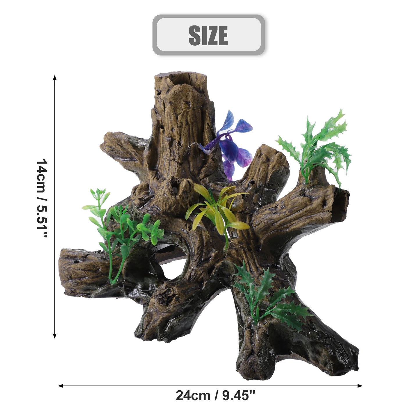 UXCELL Fish Tank Hideaway Rock Cave Ceramic Aquarium Decoration Fish Shrimps Shelter Pet Pottery House Canister Accessories