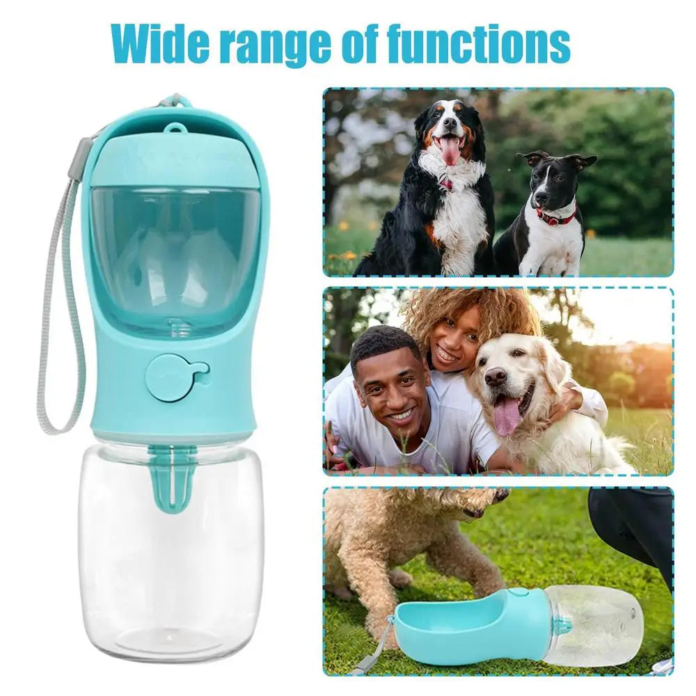 Cats Outdoor Drinking Cups Outing Dog Drinker Bottle Multifunction Dog Dry Food Water Dispenser For Walking Camping Home
