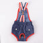 Sweet Sphynx Cat Physiological Pants with Straps Denim Female Pet Safety Sanitary Panties for Cats Gota Animals mascotas Costume