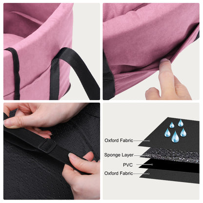 UXCELL Dog Car Seat Bags Waterproof Hammock Pet Travel Dogs Carrier Bed Protector Car Rear Back Seat Mat Safety Accessories