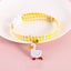 Pet Supplies Accessories for Cats Adjustable Cat Necklace for Kitten Puppy Small Dog Cat Breakaway Bell Collar with Cute Pendant