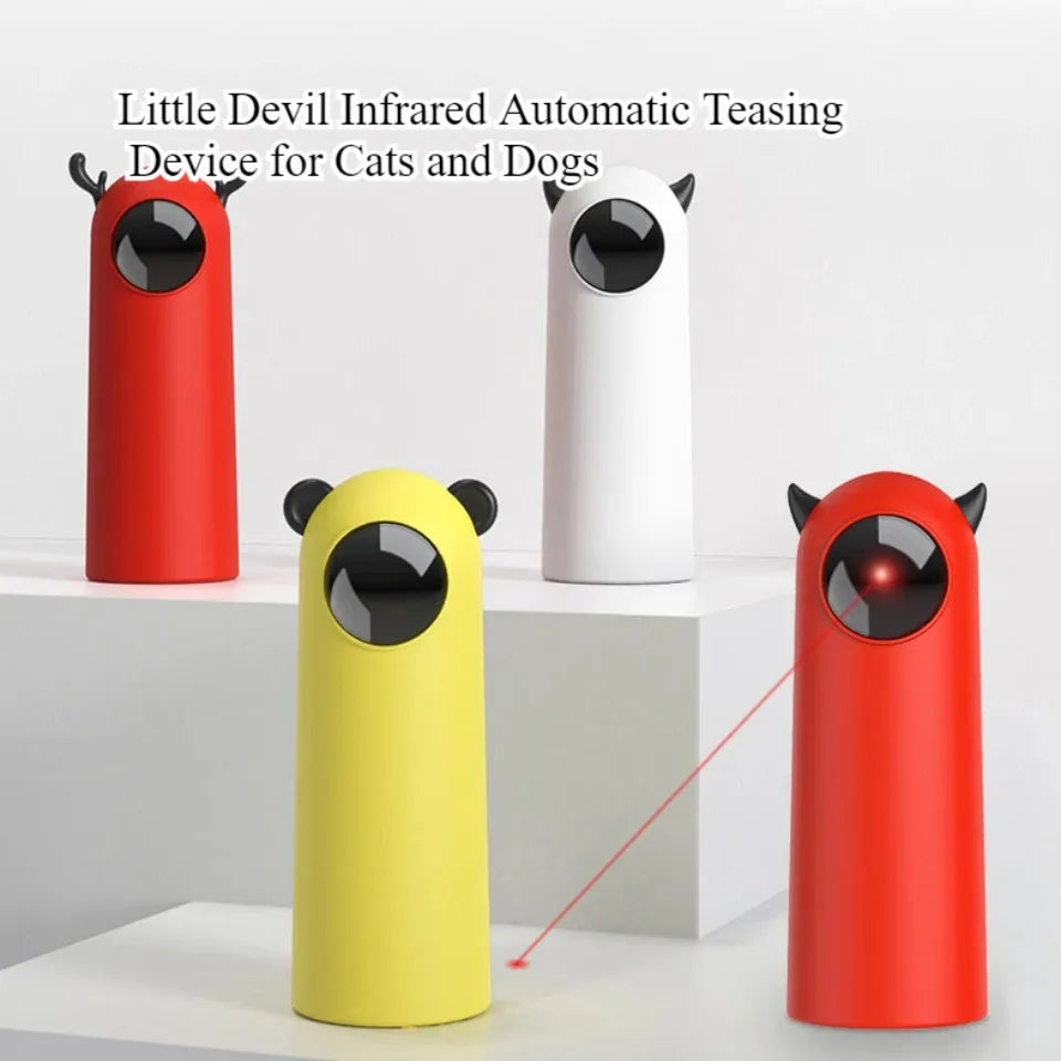 Laser Cat Teasing Device Teasing Pet Toys Infrared Intelligence Good-Looking Relieve Boredom Dog Toy Projection Capture Device