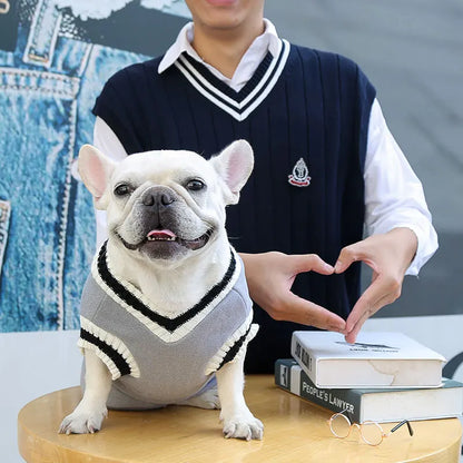 Winter Dog Fleece Sweaters For Large Medium Little Dogs Warm Small Dog Clothes Korea For French Bulldog Chihuahua Cute Pug York
