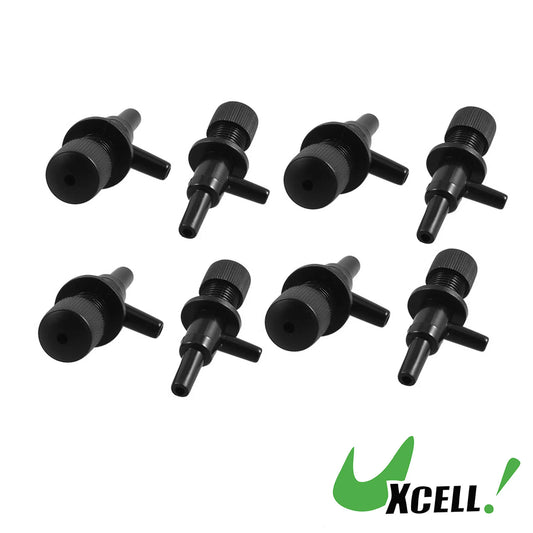 UXCELL Fish Tank Air Line Tubing Volume Control Valve 2 ways Aquarium Connector Pump Flow Pipe Valves Tube Hose Accessories