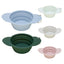 Dog Bowl Pet Collapsible Bowls Silicone Portable Foldable 600ml Dog Feeder Dog Dispenser Water Or Food Pet Feeding Watering Dish