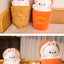 1pc 40/60/80cm Japan Taiyaki Cat Plush Toy Anime Figure Cat Hiding in Cushion Bag Ferry Bunny Carrot Animal Plushie Throw Pillow