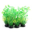 UXCELL 10/20 Pcs Aquarium Artificial Plastic Plants Water Weeds Ornament Fish Tank Plant Flower Grass Decoration Accessories