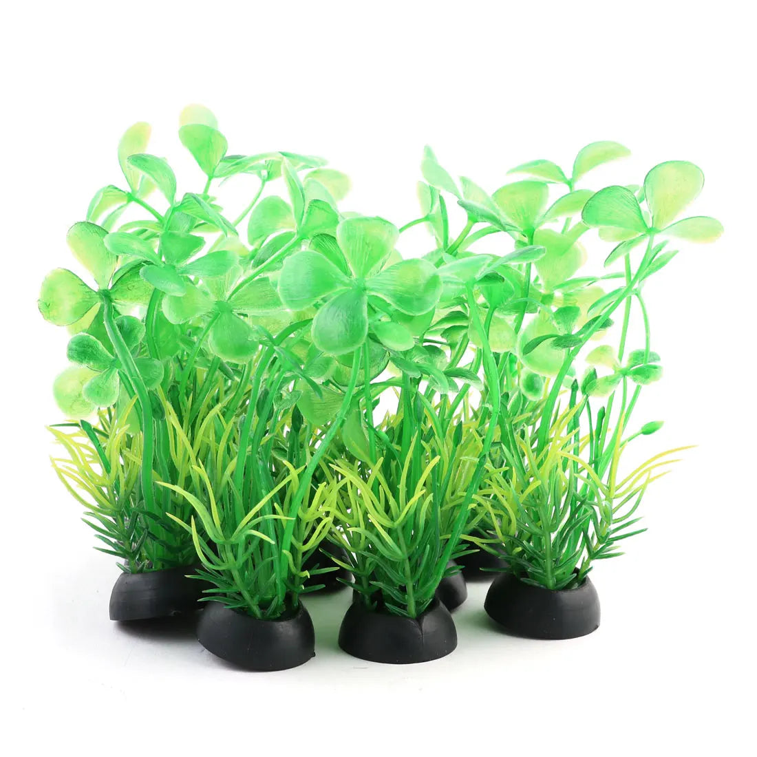 UXCELL 10/20 Pcs Aquarium Artificial Plastic Plants Water Weeds Ornament Fish Tank Plant Flower Grass Decoration Accessories