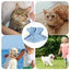 Cat Elizabethan Collar Polyester Elizabethan Collar For Recovery Drawstring Design Comfortable Pet Supplies Adjustable