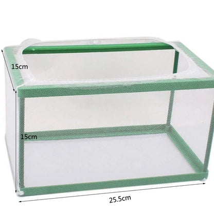 Plastic Aquarium Fish Breeding Isolation Box Fish Tank Aquarium Breeder Hatching Incubator Fish Tanks Isolator Accessories New