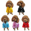 Dog Coat Waterproof PU Dog Raincoat for Small Dogs Cats Reflective Puppy Raincape Chihuahua Yorkies Pet Poncho dog raincoat