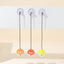 Cat Toy Stick Feather Wand With Bell Mouse Cage Toys Plastic Artificial Colorful Cat Teaser Toy Pet Supplies Random Color