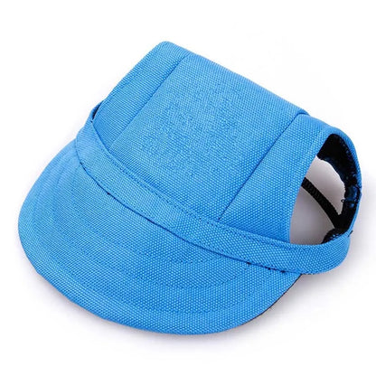Adjustable Baseball Cap with Ear Holes for Large Medium and Small Dogs Summer Dog Cap Puppy Sun Hat Outdoor Hiking Pet Products