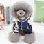Winter Puppy Dog Coat Pet Clothes Windproof Dog Snowsuit Warm Fleece Padded Winter Pet Clothes for Dogs Cats Apparel
