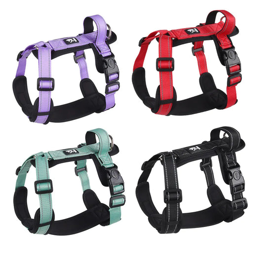 Lightweight Pet Dog Harness with Handle Anti-Escape Dog Vest for Small Medium Dogs Puppy Chest Straps Chihuahua Pug Pet Supplies