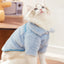Winter Dog Jacket Fleece Pet Coat Double Sided Wear Dog Warm Clothes Thickened Cat Clothing Chihuahua Bichon Costume with D-Ring