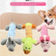 Best Pet Supplies Dog Toy Cute No Stuffing Duck with Soft Squeaker Fun for Indoor Puppies Senior Pups Plush No Mess Chew Play