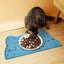 1pc Waterproof Silicone Pet Food Mat - Non-Slip Easy To Clean Perfect For Dogs And Cats