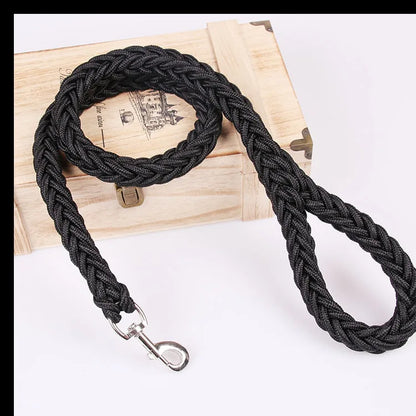 130cm Strong Nylon Dog Leash, Durable Braid Lead Rope for Small Medium Large Dogs Training Walking Pet Accessories