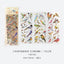 3pcs Kawaii Feather Dragonfly Bird Jellyfish Decorative Stickers Pack Scrapbooking Material Label Diary Phone Journal Planner
