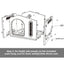 Dog Kennel Indoor and Outdoor Ventilation and Breathable Easy To Install Easy To Clean Thickened Not Deformed Luxury Pet Villa