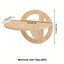 Cat Hammock Wall Mounted Wooden Furniture Scratcher Kitty Beds Perches Circular Plunge Platform Cats Wall Shelf For Play & Climb