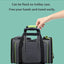 Large Capacity carrier Cat Pet Airlines approved reflective tape Cat Travel Bag expandable Foldable soft dog carrier