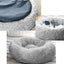 Electric Heated Dog Bed Soft and Comfortable Pet Heating Pads USB Charging Cat Mat winter Warm Indoor Pet Bed Heating Pet Pads