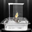 Bird Shower Box Automatic Parrot Bath Fountain Multipurpose Bird Bathtub With Multiple Faucets For Parakeet Cleaning Supplies