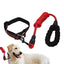 Reflective Dog Collar Adjustable Neck Collars With Rope Kit For Pet Puppy Weatherproof Dog Collar Padded Suitable Puppy Collar