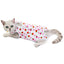 Cat Weaning Sterilization Suit Small Dog Cats Jumpsuit Anti-lick Recovery Clothing After Surgery Cute Print Pet Care Clothes