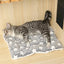 Flannel Pet Mat Dog Bed Cat Bed Thicken Sleeping Mat Dog Blanket Mat For Puppy Kitten Pet Dog Bed for Small Large Dogs Pet Rug