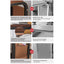 End Table C Shape Small Side Table For Living Room Double Layer Movable Side Table For Sofas Living Rooms Bedside Areas Small