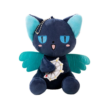 13cm Cute Cat With Wing Plush Doll Pendant Doll Beautiful Room Car Bag Decoration Pendant Opening Holiday Gift