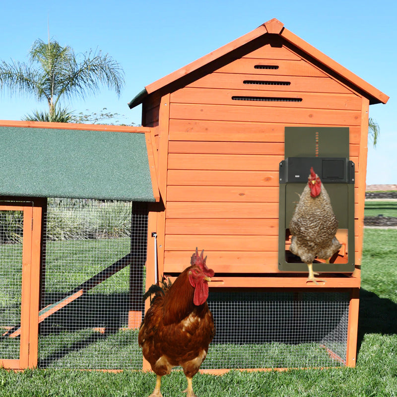 New Generation Door Timer Control Coop Door Multi-modes Light-sensing Automatic Chicken Coop Door Automatic Chicken Coop Door