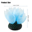 UXCELL Silicone Luminous Plants Glowing Simulation Coral Aquarium Artificial Fluorescence Deco Ornament Fish Tank Accessories