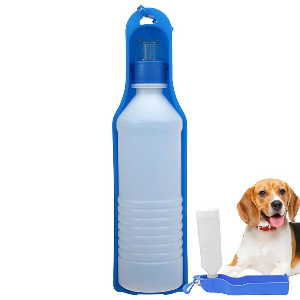 Portable Pet Water Bottle Puppy Water Dispenser Foldable Dog Water Bottles For Walking Leakproof Outdoor Travel Water Bowl For