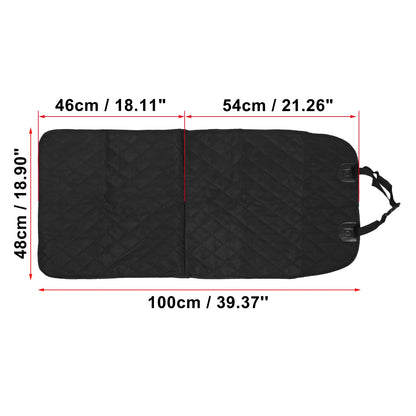 UXCELL Car Pet Waterproof Rear Seat Cover Cushion Rear Seat Pet Mat Protection Pad Cat and Dog Travel Safety Accessories