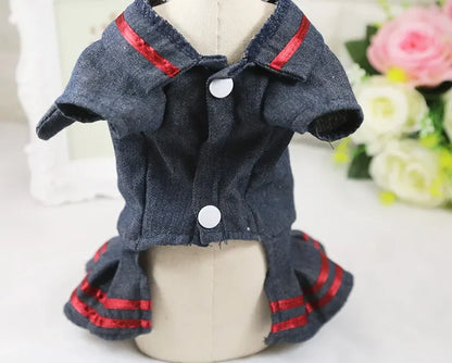 10PCS Pets Accessaries Dogs Cats Princess Flower Lace Dress For Pet Wedding Party Spring Summer small Teddy girl ropa para perro