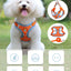 Step-in Dog Harness Small Dog Harness and Leash Set Adjustable Reflective Pet Dog Vest Soft Harness for Puppy Small Medium Breed