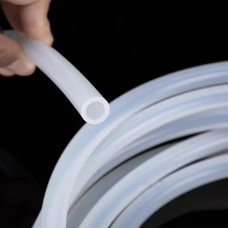 1m/3m/5m/10m/20m Soft Silicone Aquarium Oxygen Pump Hose Air Bubble Stone Aquarium Fish Tank Pond Pump Tube Food Grade Material