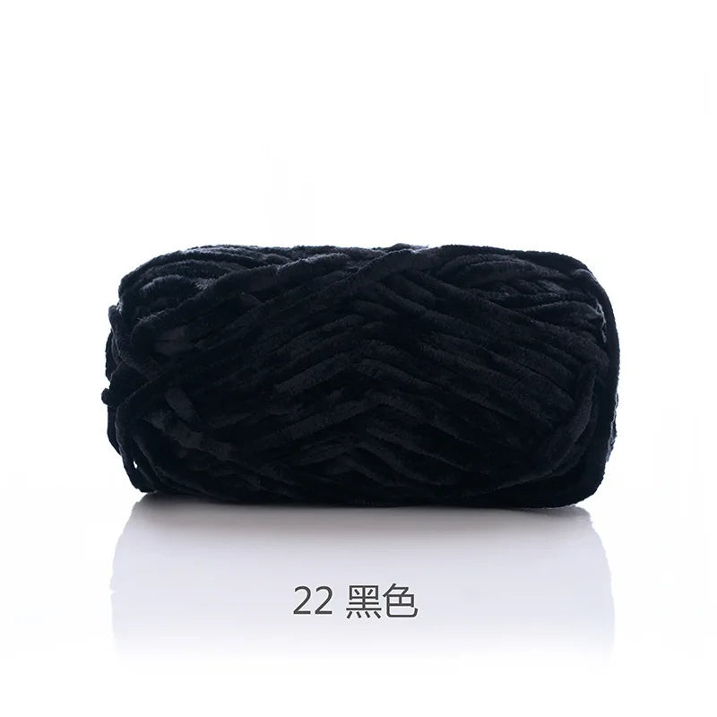 Ruyi bird warm fleece thick wool handmade DIY crochet woven golden velvet hook shoe thread wool ball