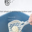 Cat Litter Scoop Plastic Cat Litter Shovel With Base Self Cleaning Cat Litter Box Shovel Kitten Toilet Clean Tools Cat Supplies