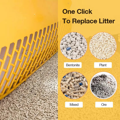 Xianchanpets Wholesale Automatic Cat Litter Box Automatic Electric Cleaning Closed Deodorization Intelligent Cat Toilet