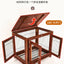 Cross-border new pet waterproof solid wood dog cage thickened pine golden retriever dog cage pet nest indoor high-end dog villa