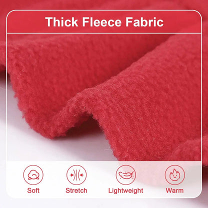 Thermal Fleece Dog Dress for Small Dogs Girl Winter Dog Sweater Puppy Clothes Chihuahua Yorkie Teacup Pet Outfit Cat Apparel