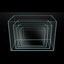 Clear and Transparent Small Aquarium Tank Rubber Strip Uniform White Glass Fish Tank Aquarium Glass