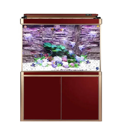 SUNSUN HLT Series View Ornamental Aquarium Arowana Large Glass Fish Tank For Home And Company Use