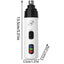 Dog Nail Grinder Pet Claw Nail File USB Charging Paws Cutting Grooming Smoothing Tool Silent Electric Dog Toe Nail File