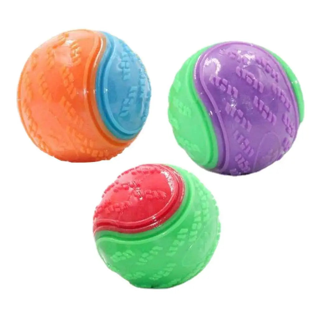 Dogs Interactive Toys Interactive Dog Ball Squeaky Balls Toys Pet Grinding Teeth Toy for Dog Pet Teeth Cleaning Pet Supplies